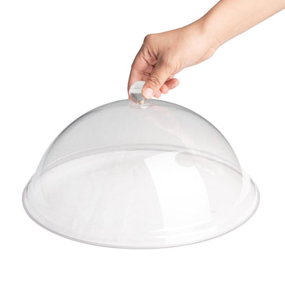 FE470 Olympia Kristallon polycarbonaat cloche transparant 315(Ø) x 125(H)mm