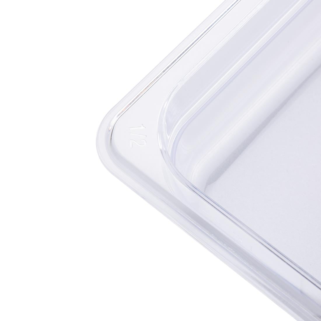 U228 Vogue polycarbonaat bak transparant GN 1/2 65mm