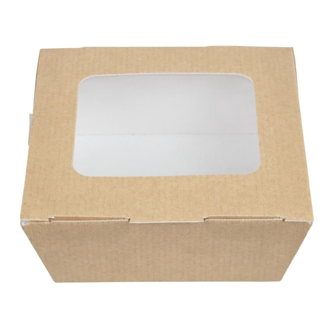 CL316 Huhtamaki recyclebare kartonnen bakken met venster medium 1070ml (270 stuks)