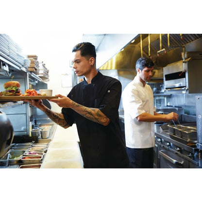 B054-M Chef Works Montreal Cool Vent koksbuis zwart M
