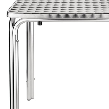 CG837 Bolero vierkante RVS terrastafel 60cm