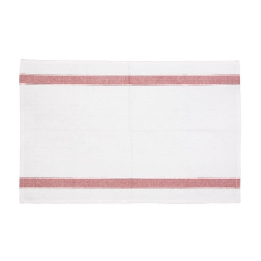 E915 Vogue zware kwaliteit polykatoen theedoek rood 76 x 51cm