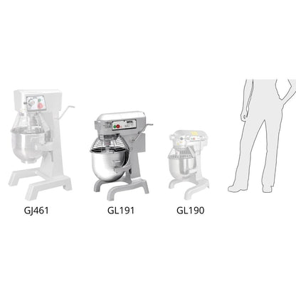 GL191 Buffalo planetaire mixer 20L