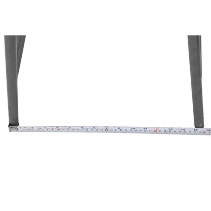 HZ824 Bolero Cantina compacte barkrukken met mangohouten zitting Gunmetal (4 stuks)