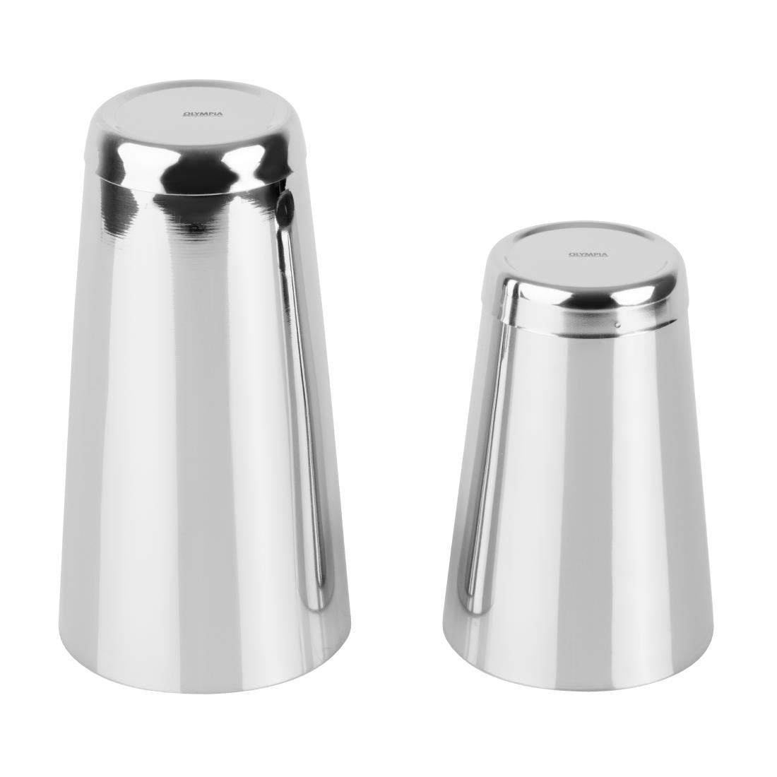 HY108 Olympia Tin On Tin Cocktailshaker Roestvrij Staal 500/900ml
