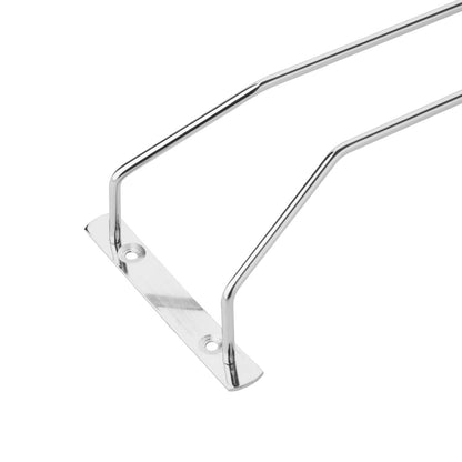 CE307 Olympia glazenrek verchroomd 40,5cm