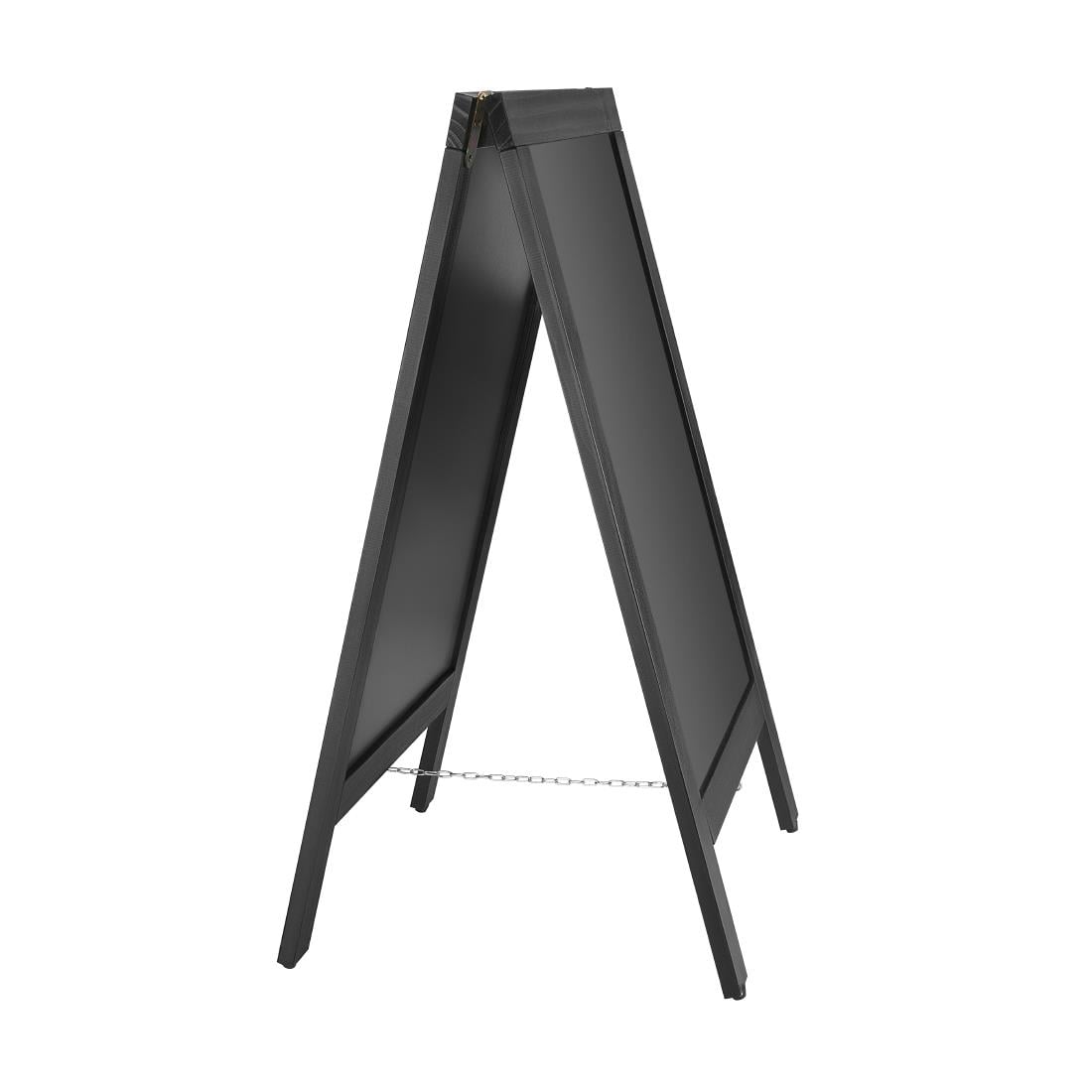 CU992 Olympia stoepplank zwart houten frame 500x850mm