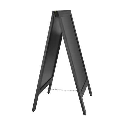 CU992 Olympia stoepplank zwart houten frame 500x850mm