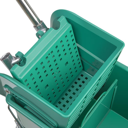 GK689 Jantex Kentucky rolemmer met wringer groen 20Ltr