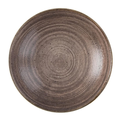 FS851 Churchill Stonecast Raw Brown Coupe Schalen 184mm (12 stuks)