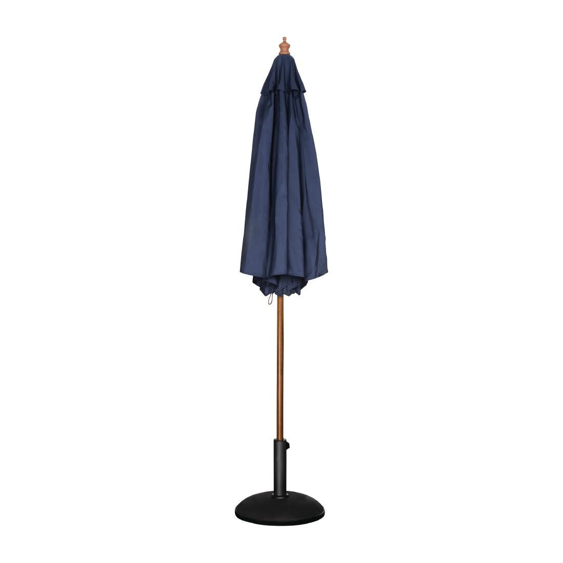 GG496 Bolero ronde donkerblauwe parasol 2,5 meter