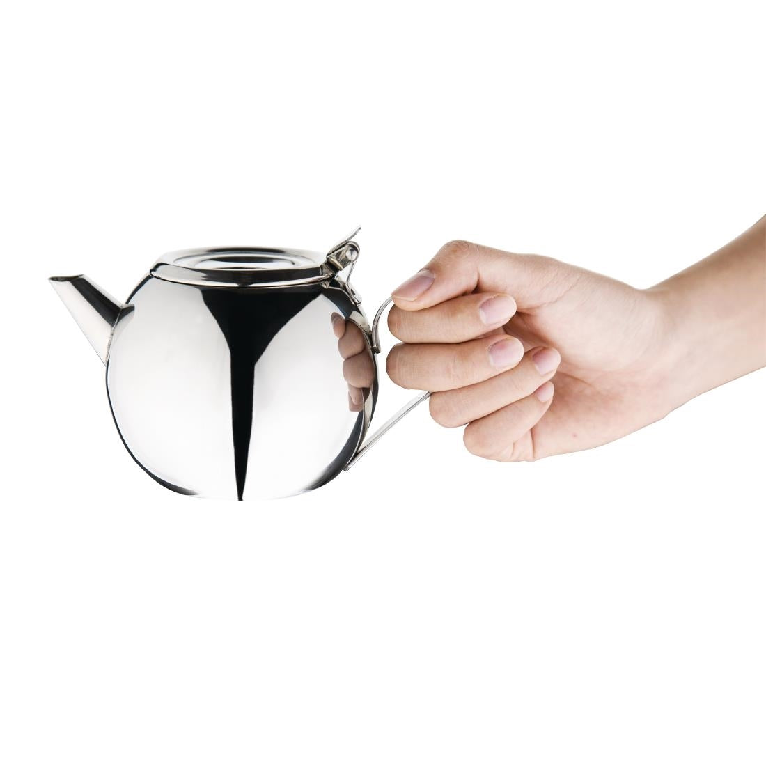 GF993 Olympia RVS stapelbare theepot 0,5Ltr