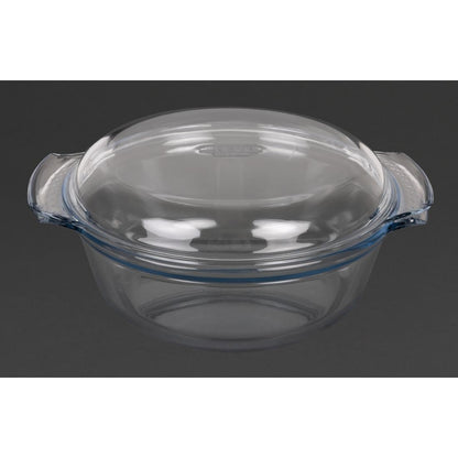 P590 Pyrex ronde glazen casserole 5,1Ltr