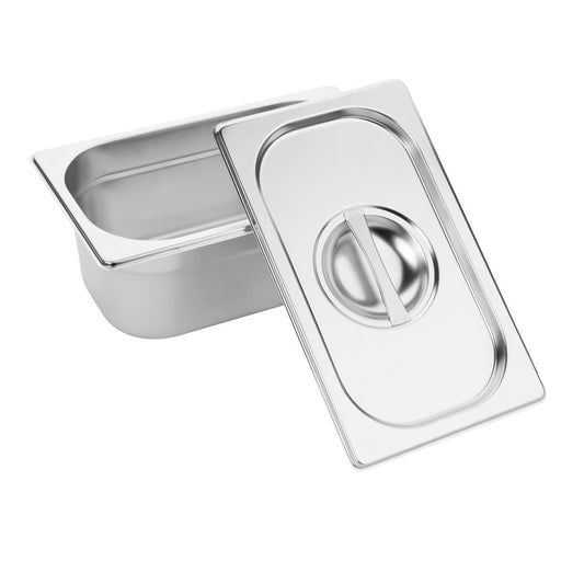 S430 Vogue gastronorm bak set met deksels 1/9 (6 stuks)