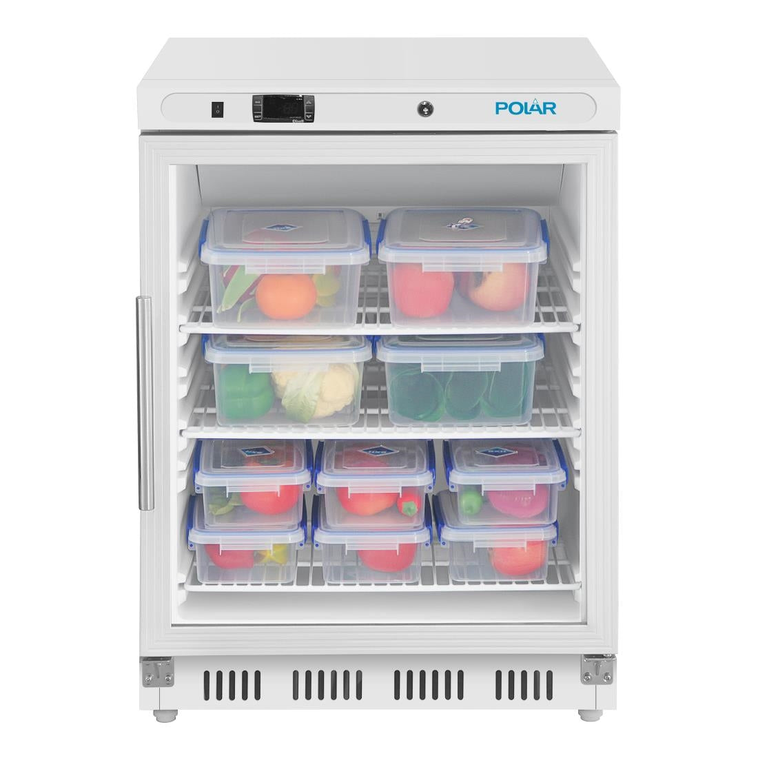 CZ785 Polar C-Series Onderbouw Vitrine Koelkast 150Ltr Wit
