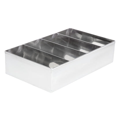 DM274 Olympia RVS bestekbak 41,5(H) x 25,5(W) x 10,5(D)cm