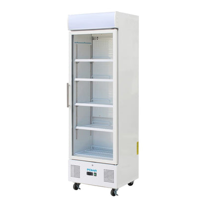 DM076 Polar G-serie display koeling 336L wit