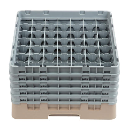 DW562 Cambro Camrack vaatwaskorf met 49 compartimenten max. glashoogte 25,7cm