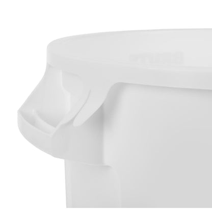 L651 Rubbermaid Brute ronde container wit 37,9Ltr