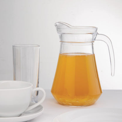 GF923 Olympia glazen kannen 1Ltr (6 stuks)