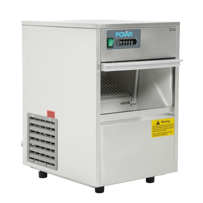 T316 Polar G-serie ijsblokjesmachine 20kg output