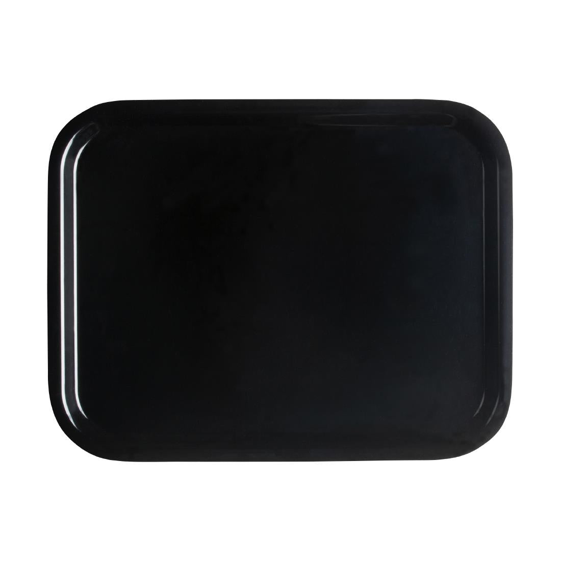 CX370 Cambro Capri Dienblad Glad Oppervlak Zwart 320x530mm