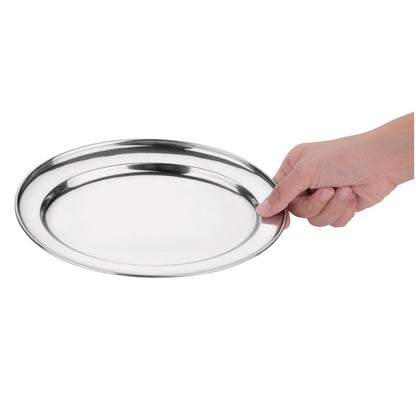 K362 Olympia ovale RVS serveerschaal 25cm