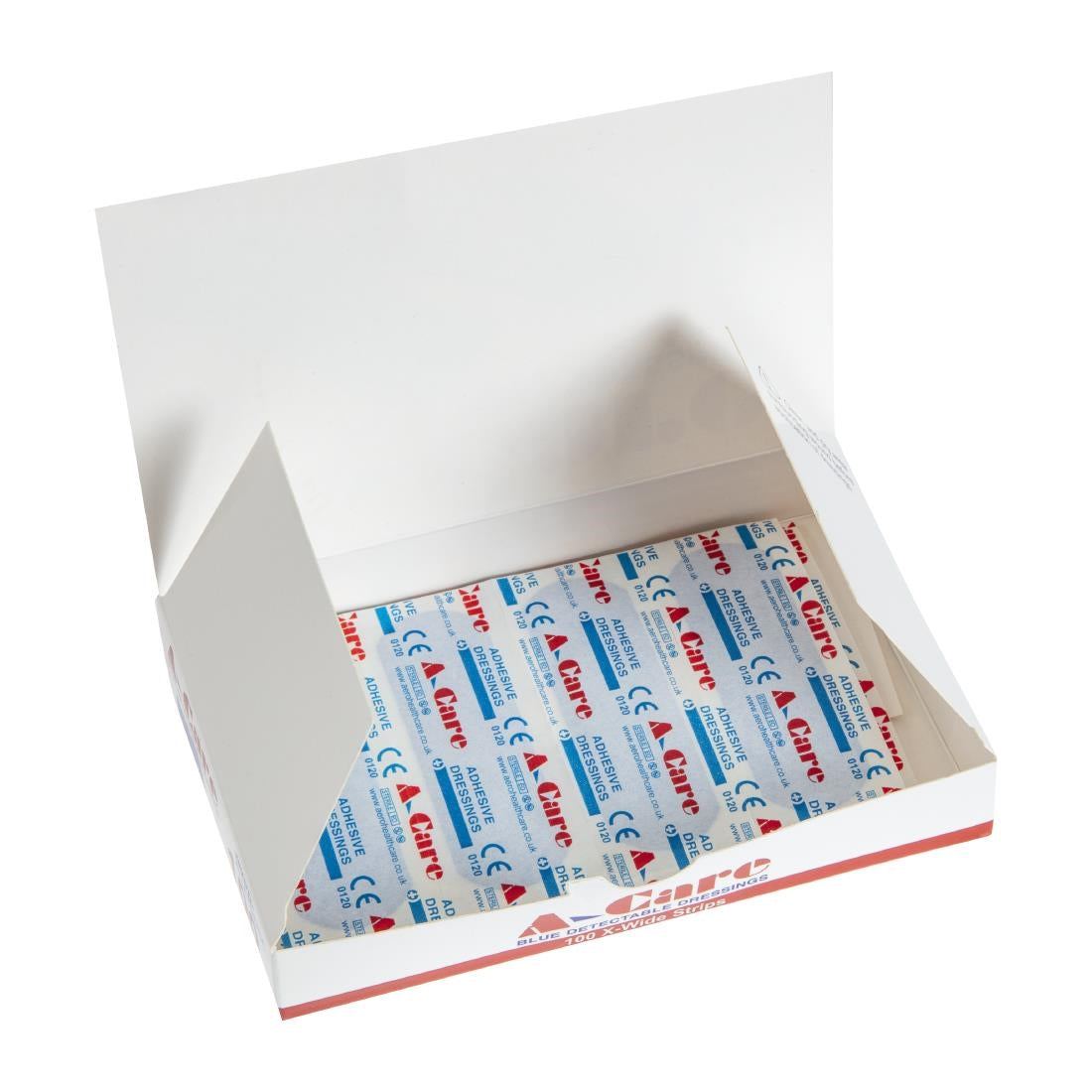 CB442 Blauwe standaard pleisters (100 stuks)