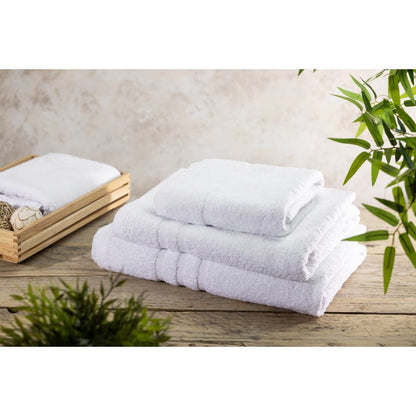 HR078 Mitre Comfort Nova Handdoek Wit 50x90cm