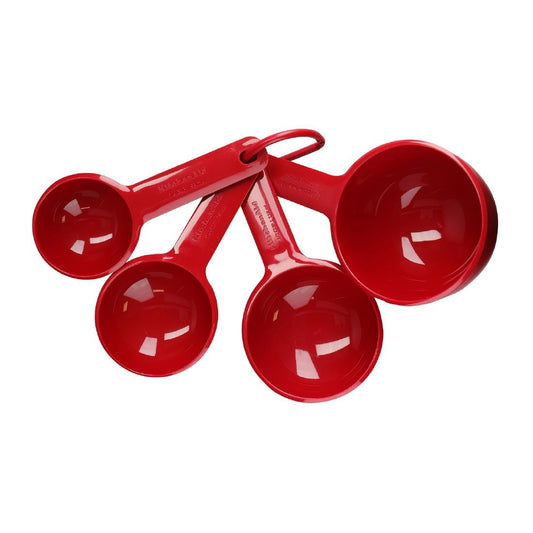 DX304 Kitchenaid Maatbekers Empire Rood (4 stuks)