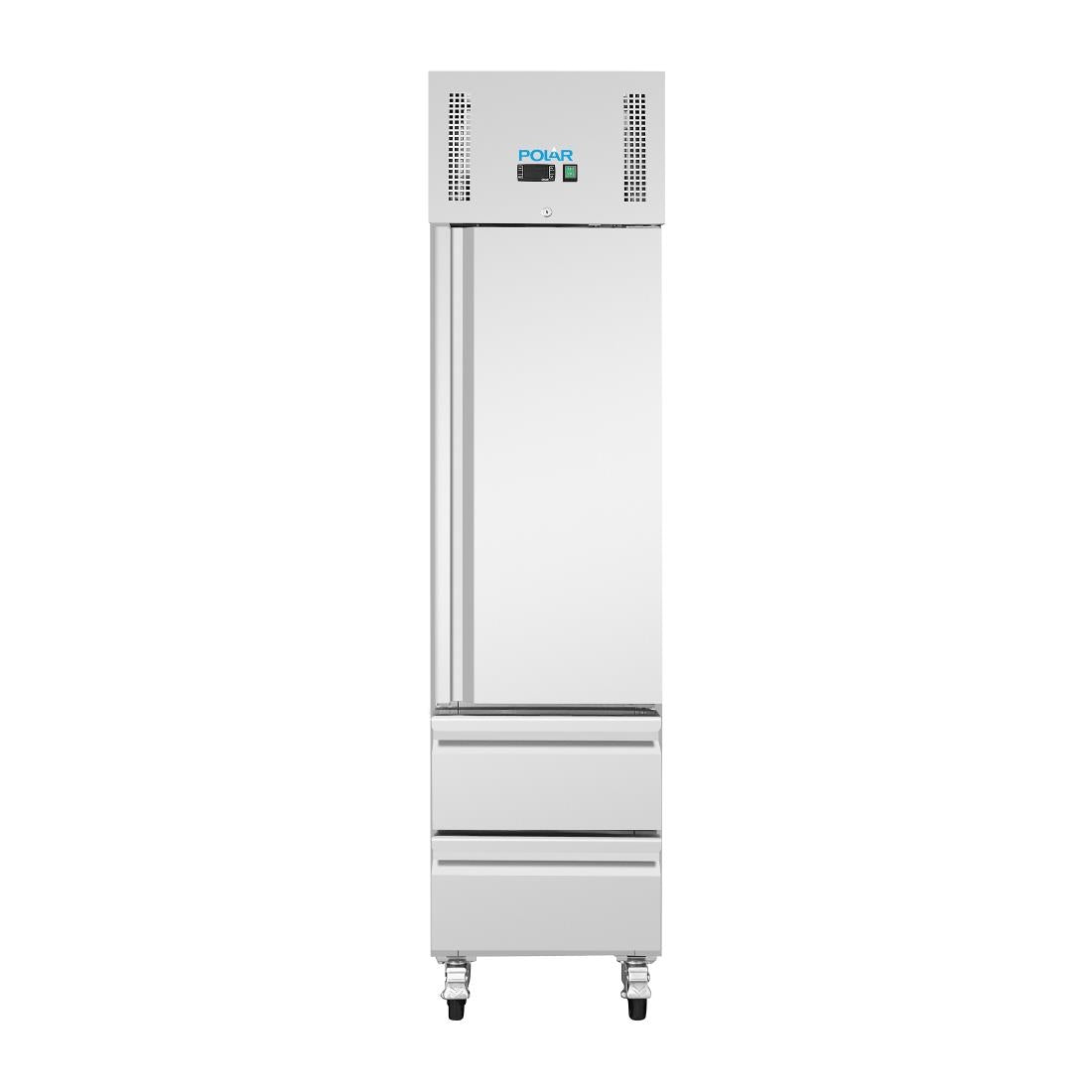 UA112 Polar G-Series GN-koelkast, slank model, met 1 deur en 2 laden