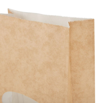 FA382 Colpac kraft sandwichboxen met venster recyclebaar (250 stuks)