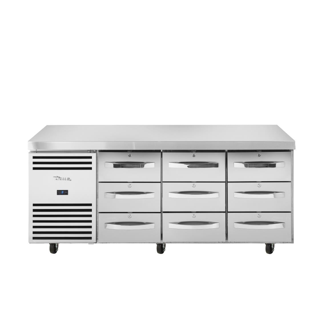 FB015 True koelwerkbank met laden tcr1/3