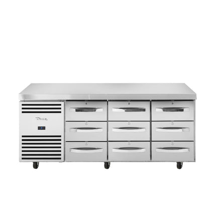 FB015 True koelwerkbank met laden tcr1/3