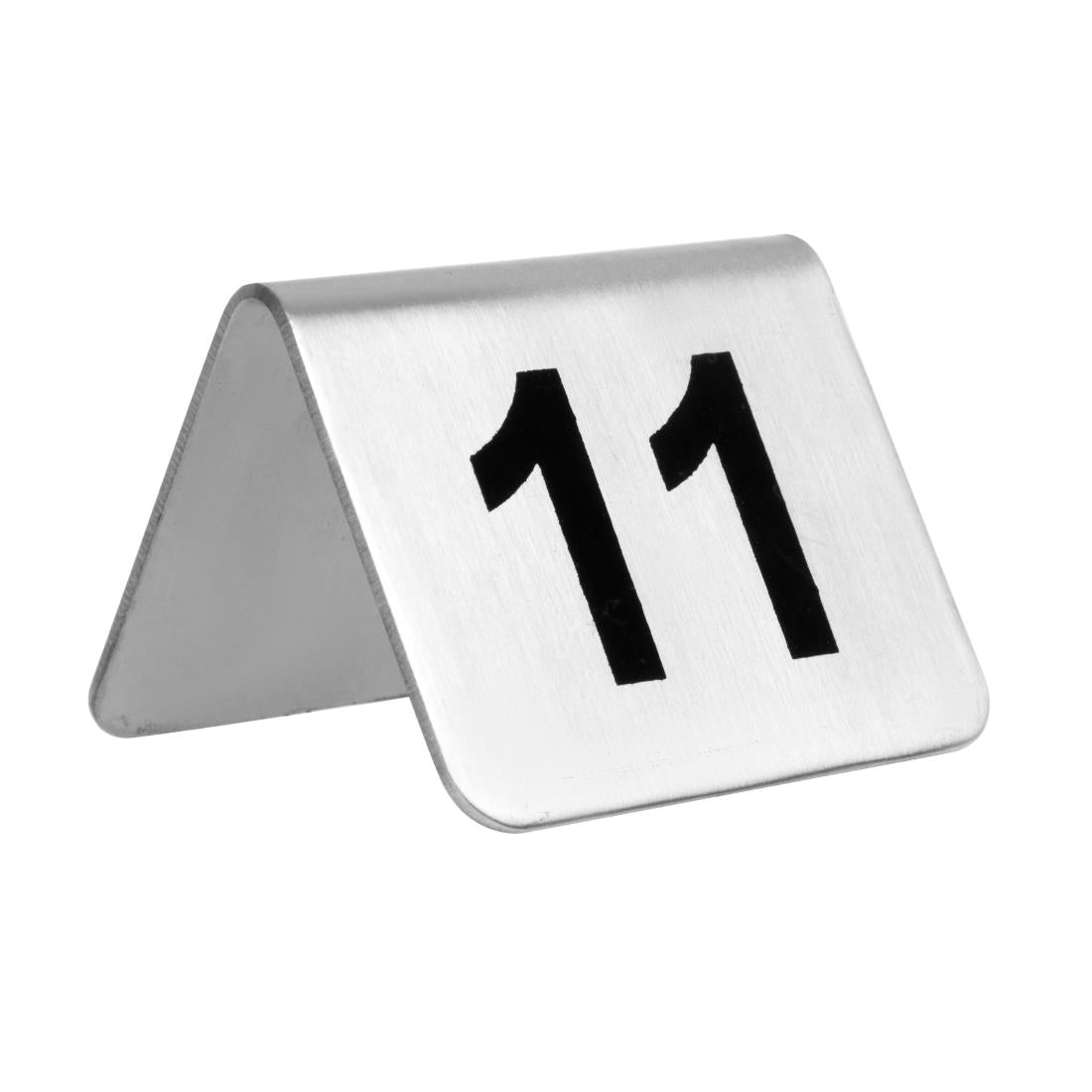 U047 Olympia RVS tafelnummers 11-20 (10 stuks)