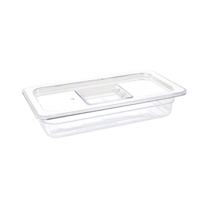 U232 Vogue polycarbonaat bak transparant GN 1/3 65mm