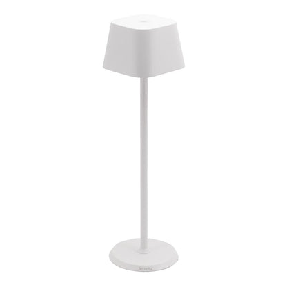 GR658 Securit Witte Dimbare Led Tafellamp Georgina Incl Magnetische Oplaadkabel