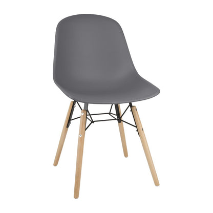 FB815 Bolero Arlo stoelen donkergrijs (2 stuks)