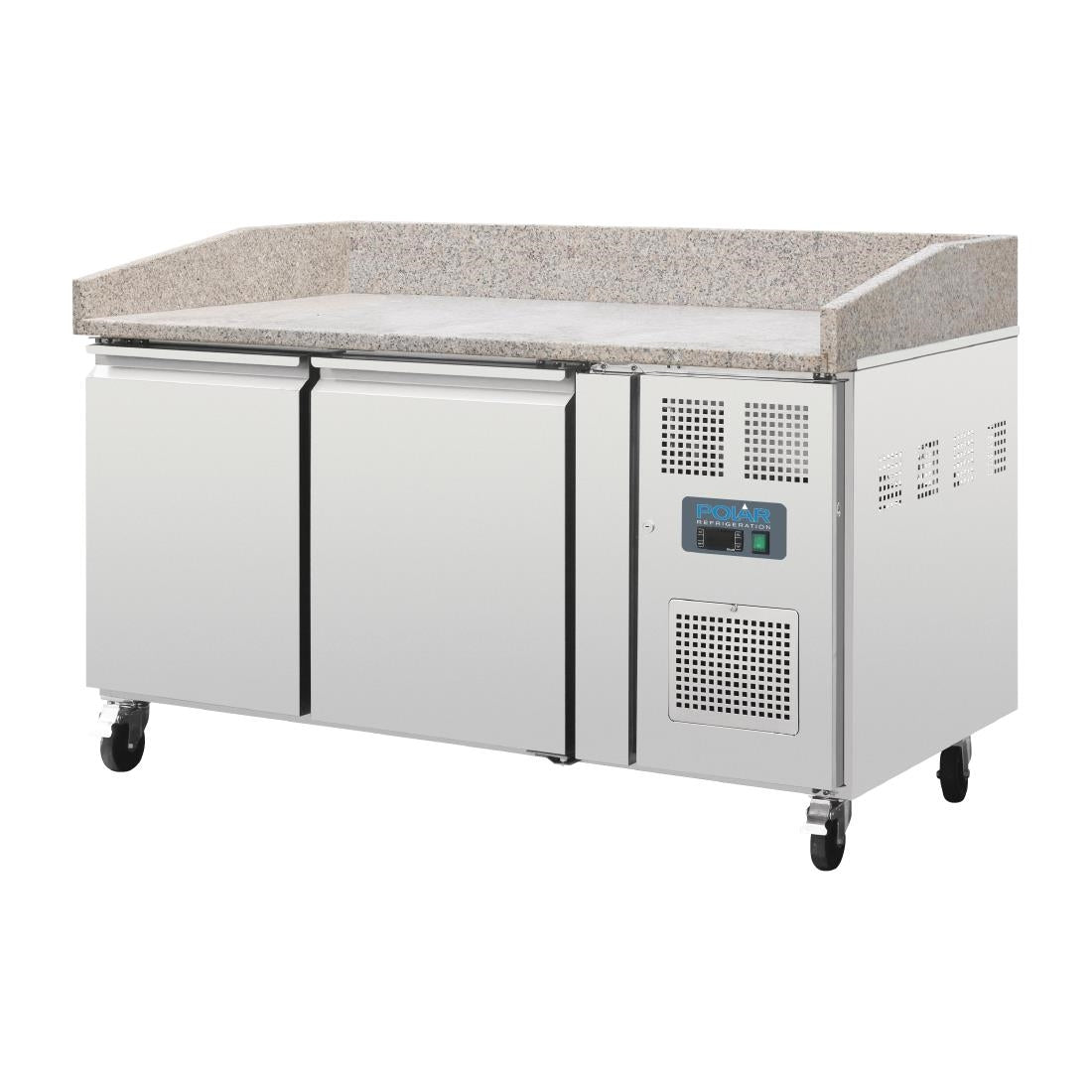 CT424 Polar G-serie pizza werkbank met marmeren blad 428Ltr