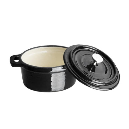Y259 Vogue gietijzeren inductie mini braadpan rond 7,5(H) x 10(Ø)cm