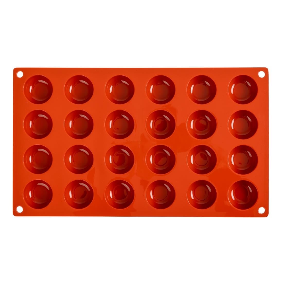 N940 Pavoni Formaflex siliconen bakvorm 24 pomponettes
