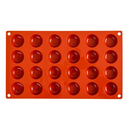 N940 Pavoni Formaflex siliconen bakvorm 24 pomponettes