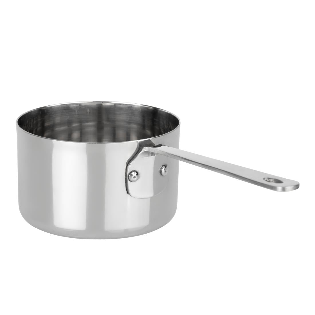 HY131 Olympia Tafelpresentatie Roestvrijstalen Mini Sauspannetje 70x45mm