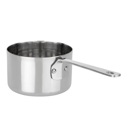 HY131 Olympia Tafelpresentatie Roestvrijstalen Mini Sauspannetje 70x45mm