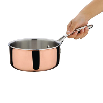 CT998 Vogue Tri Wall Koperen Inductie Steelpan 16cm