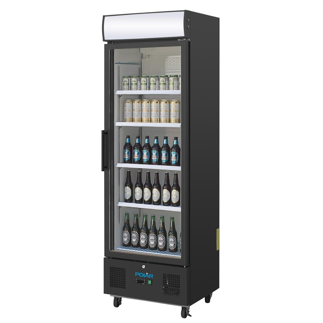 GH427 Polar G-Series Rechtopstaande Display Koeling 368Ltr Zwart