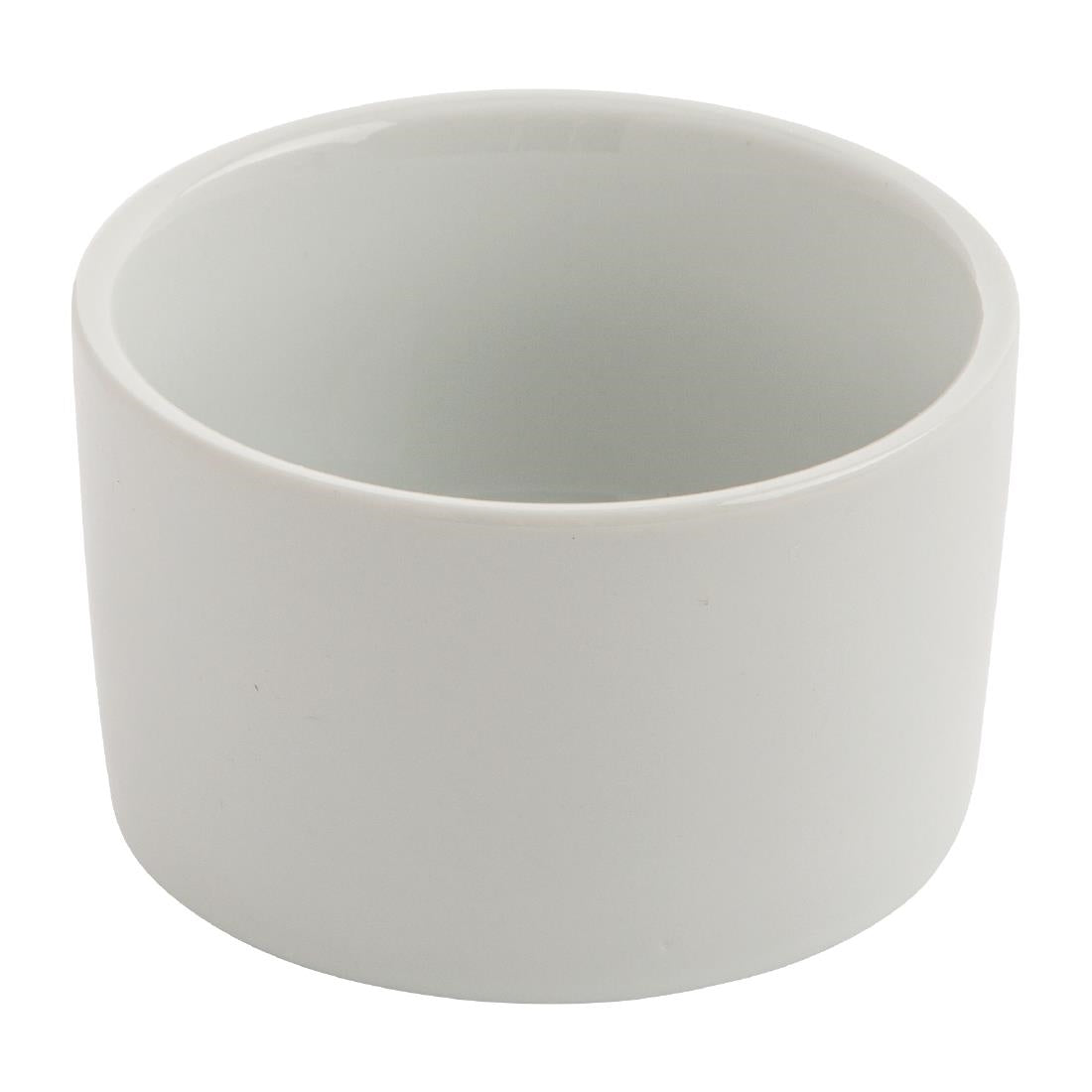 U176 Olympia Whiteware Eigentijdse Ramekins 9cm (12 Stuks)
