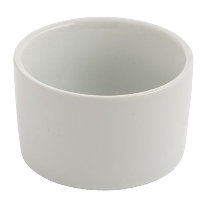 U176 Olympia Whiteware Eigentijdse Ramekins 9cm (12 Stuks)