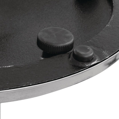 CD214 Bolero verchroomde tafelpoot rond