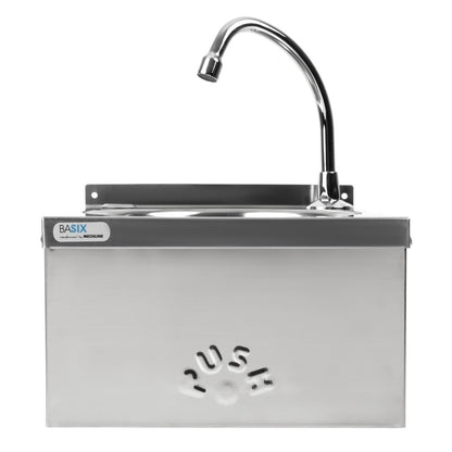 CC260 Basix RVS handsfree wasbak